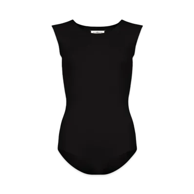 Maison Margiela Women's Viscose Bodysuit "Black"