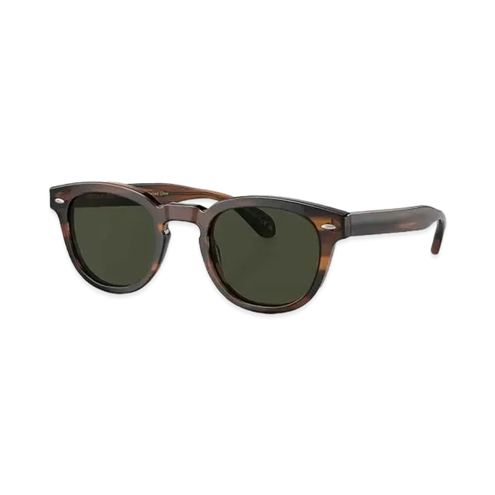 OLIVER PEOPLES Sheldrake Sun-F "Tuscany Tortoise/G-15 Polar"