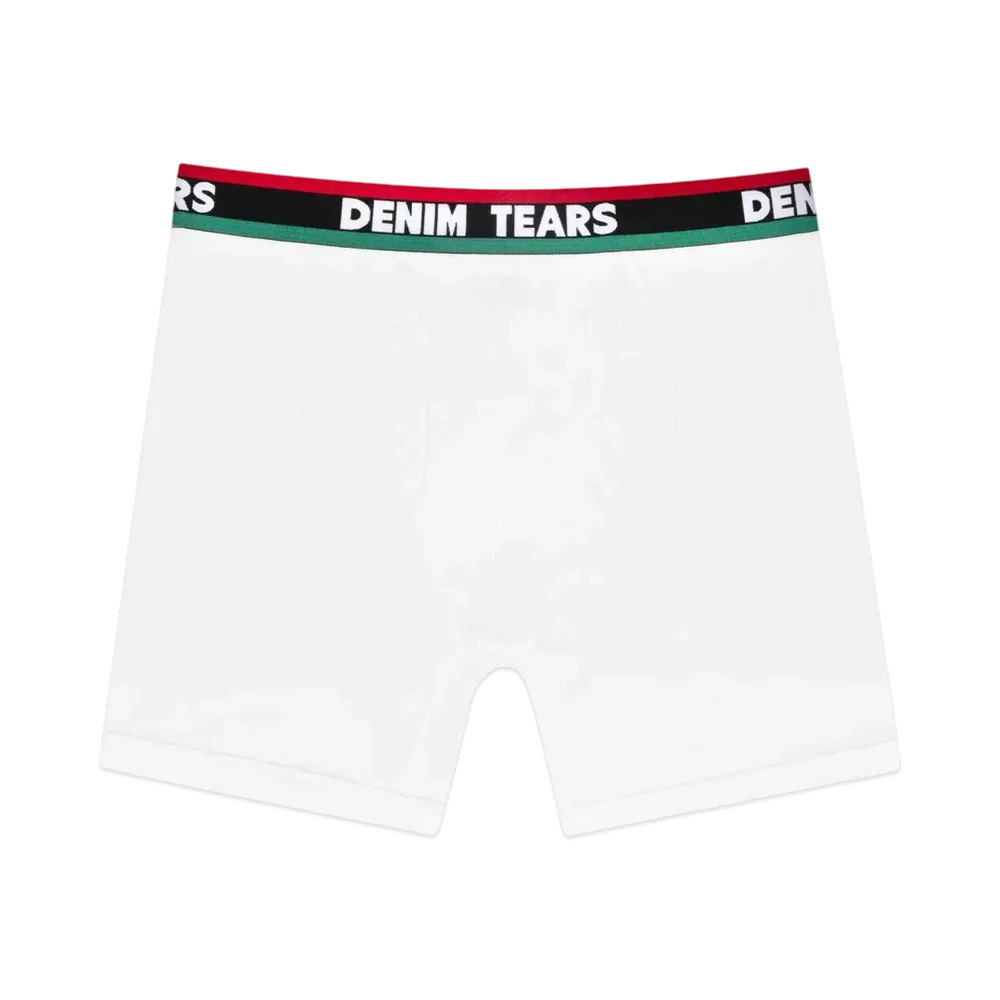 DENIM TEARS Boxer 3Pack "White"