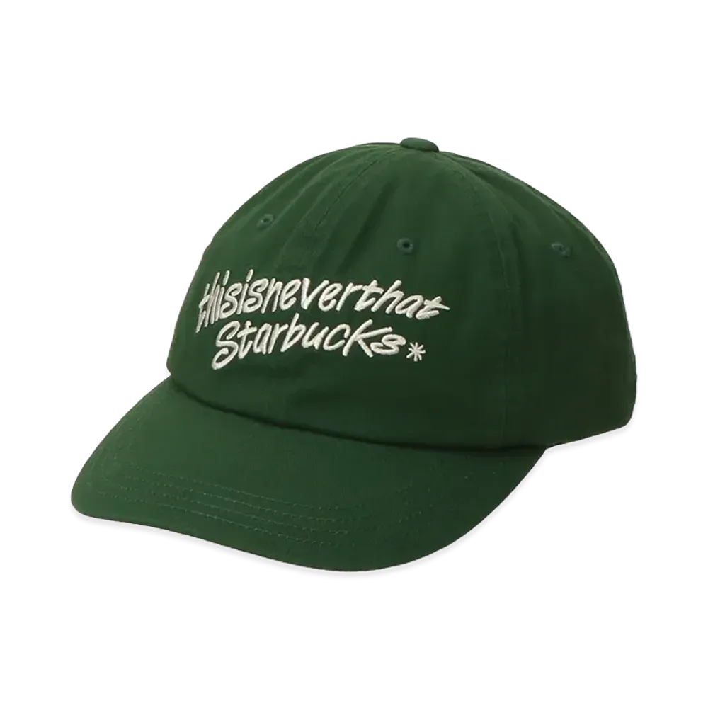 STARBUCKS x thisisneverthat Cap "Green"