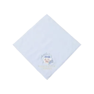 BANDAI -Chiikawa- Chiikawa Maison De Fleur Embroidery Towel Handkerchief (Hachiware)