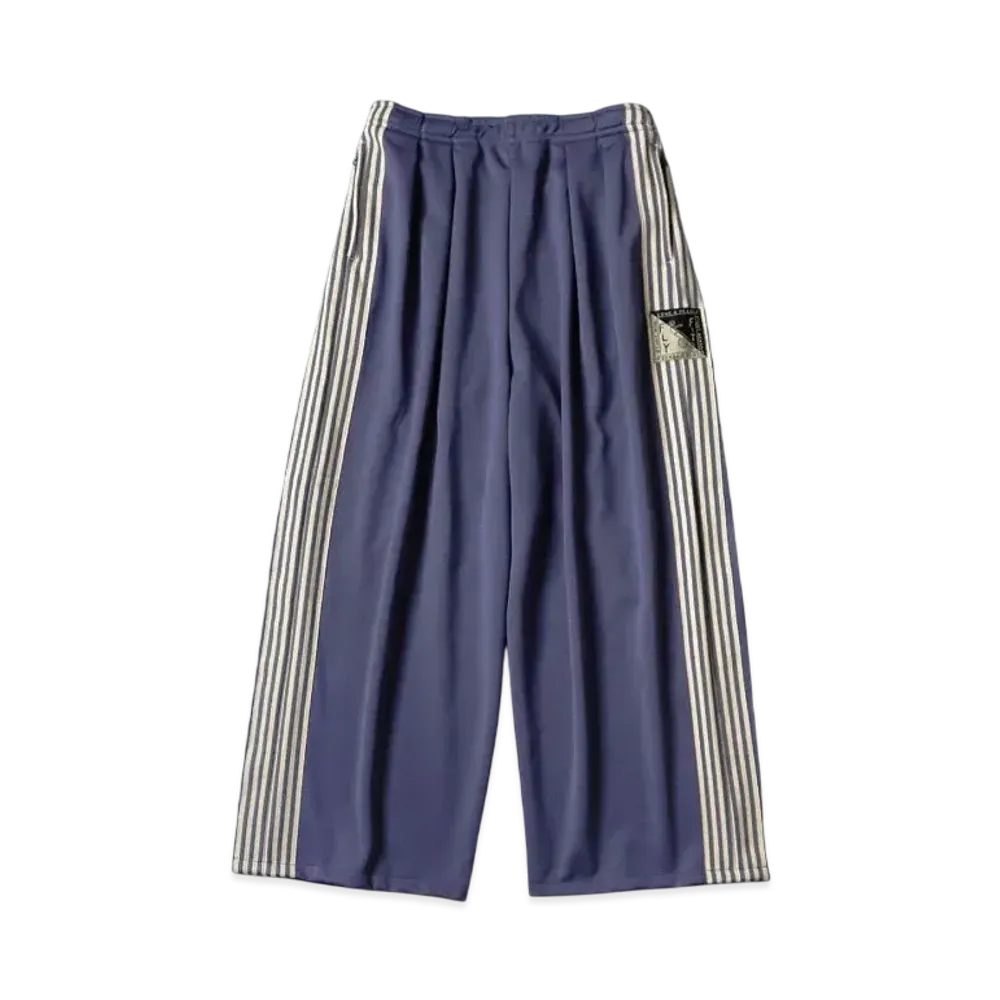 KAPITAL Smooth Jersey Stunt Man Woman Super Buggy Track Pants "Purple"