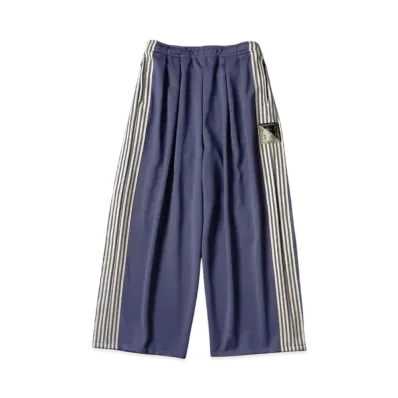 KAPITAL Smooth Jersey Stunt Man Woman Super Buggy Track Pants "Purple"
