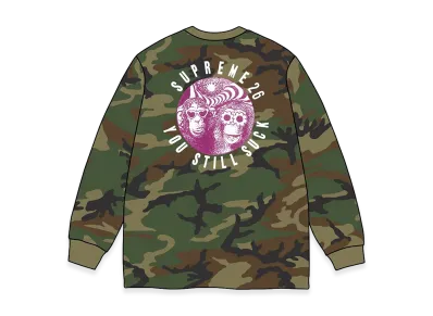 Supreme You Still S**k L/S Tee "Woodland Camo"