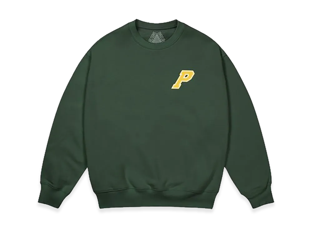 PALACE P3 Stitch Crew "Racey Green"