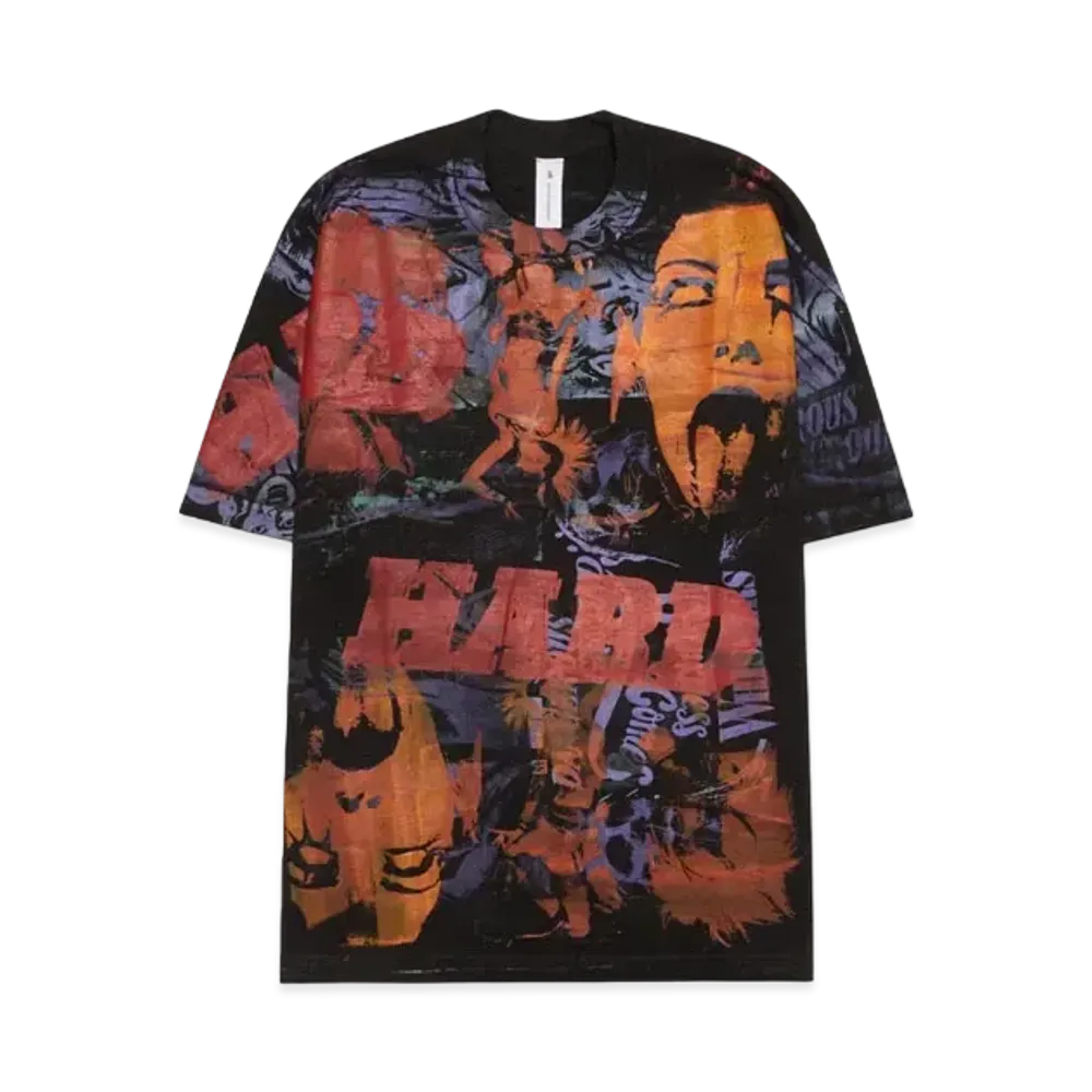 THE INCORPORATED USED SS T-SHIRT "BLACK" SIZE M