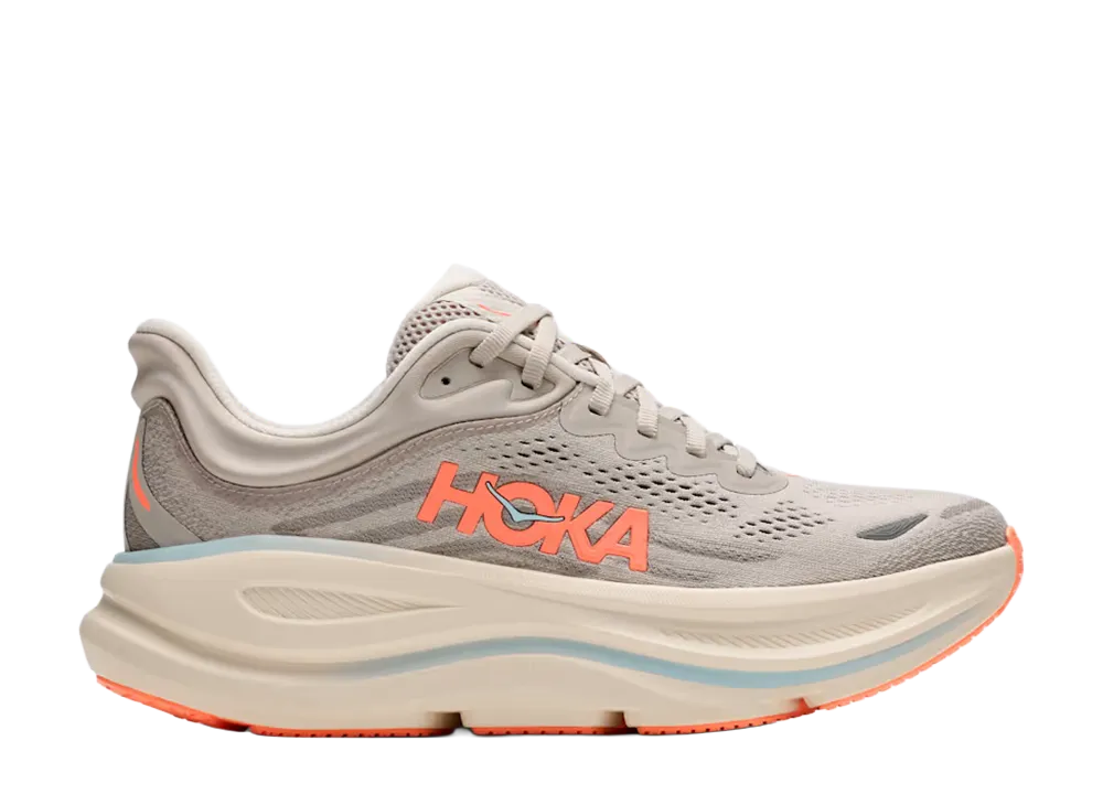 Hoka Women's Bondi 9  "River Rock Gray/Mineral Ore"