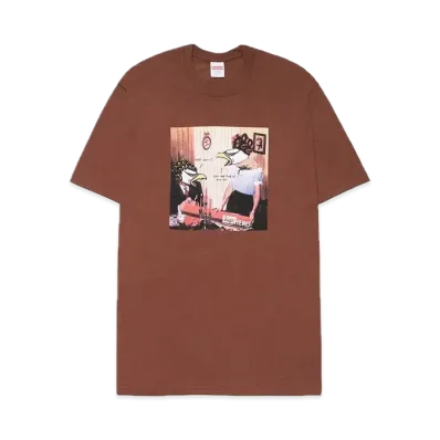 Supreme x ANTIHERO Curbs Tee "Brown"