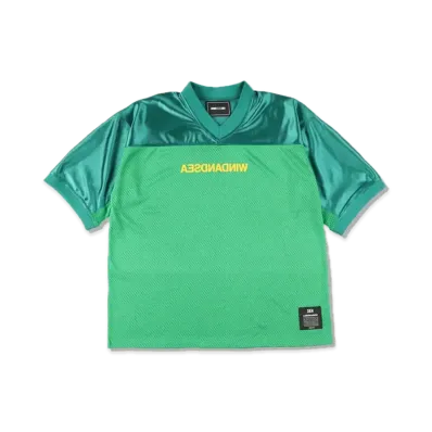 WIND AND SEA A32 Football Jersey "Green"