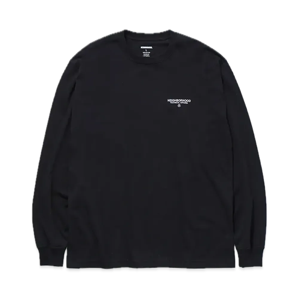 NEIGHBORHOOD NH . Tee LS-7 "Black"