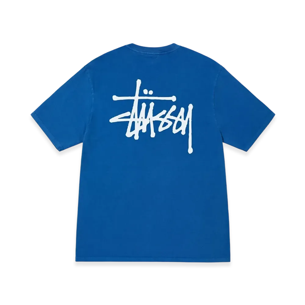 Stussy Basic Stussy Pigment Dyed Tee 2022 "Blue"