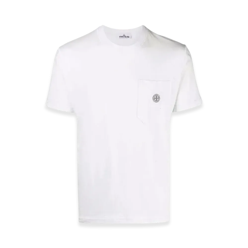 Stone Island 21957 Fissato Treatment T-Shirt - 22SS "Ice"