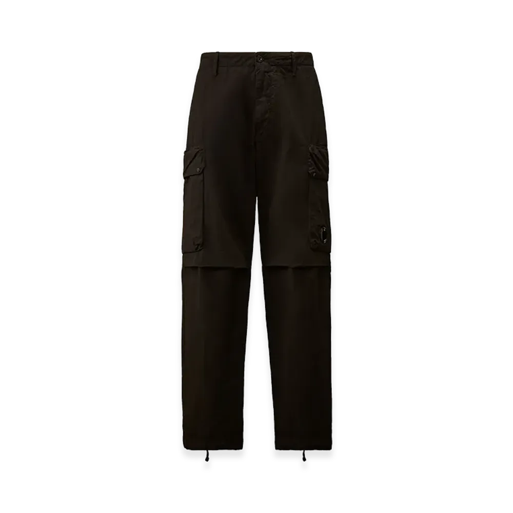 C.P. Company Micro-Reps Boxy Cargo Lens Pants "Black"