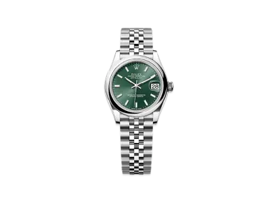 ROLEX Datejust 31 Oystersteel "Green"