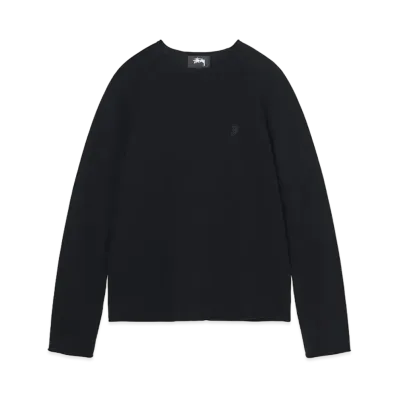 Stussy Exposed Seam Sweater "Black"