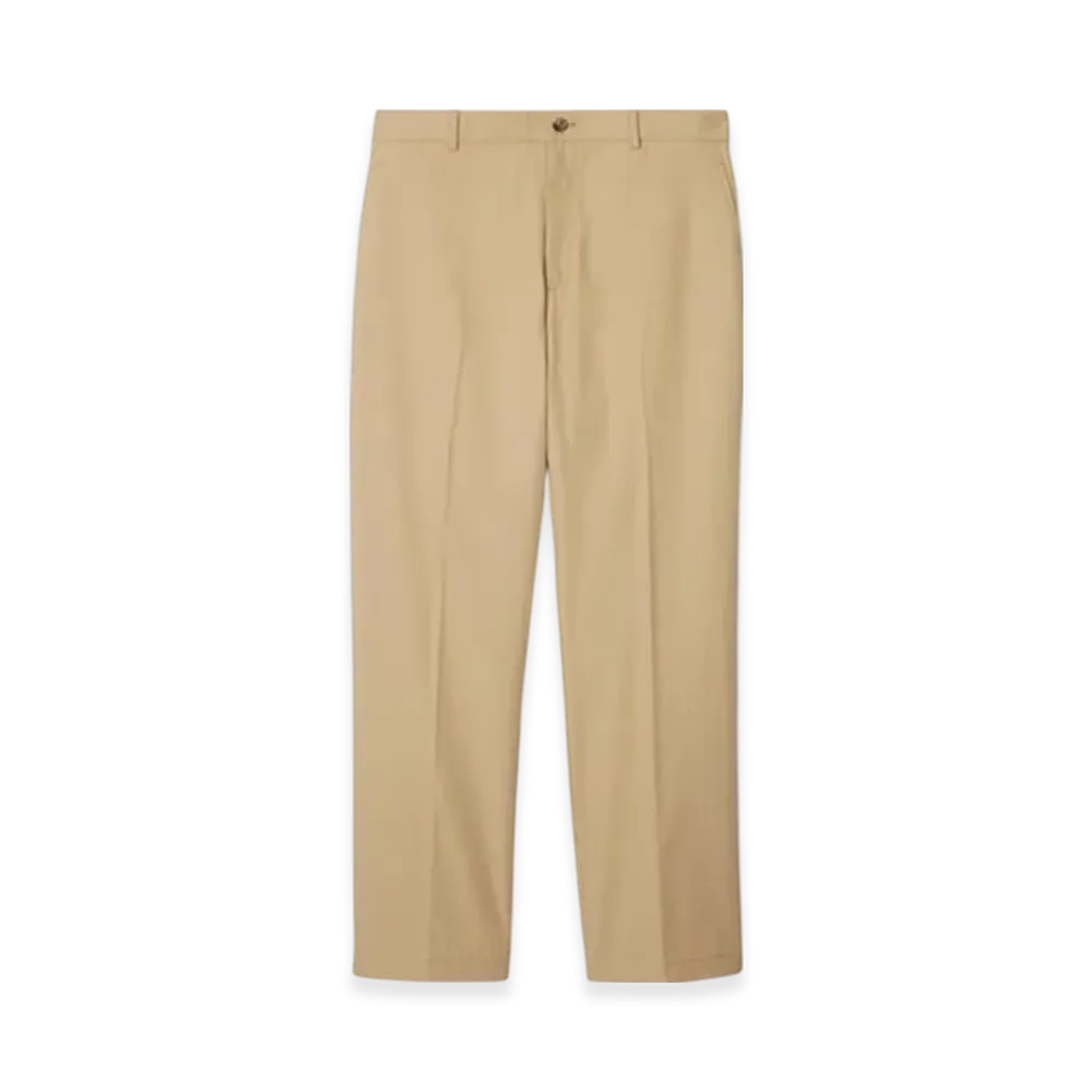 Burberry Cotton Trousers "Flax"