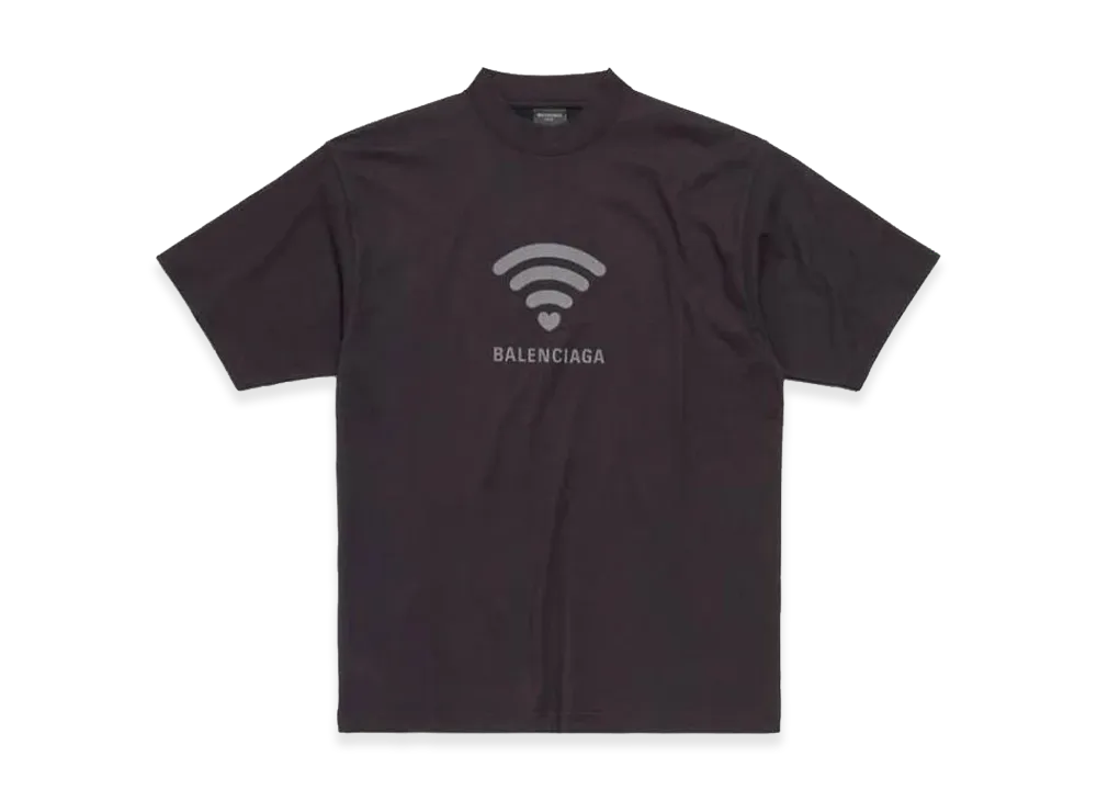 Balenciaga Back T-Shirt Medium Fit "Black"