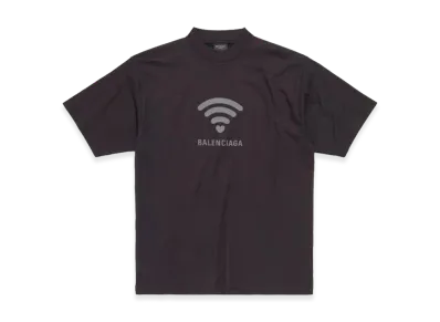 Balenciaga Back T-Shirt Medium Fit "Black"