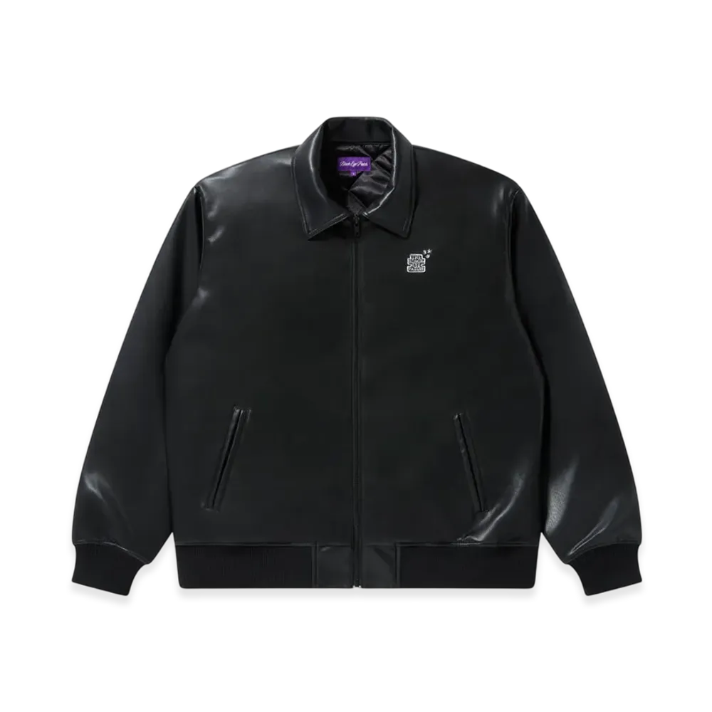 BlackEyePatch OG Boy Faux Leather Jacket "Black"