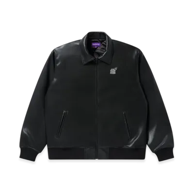 BlackEyePatch OG Boy Faux Leather Jacket "Black"