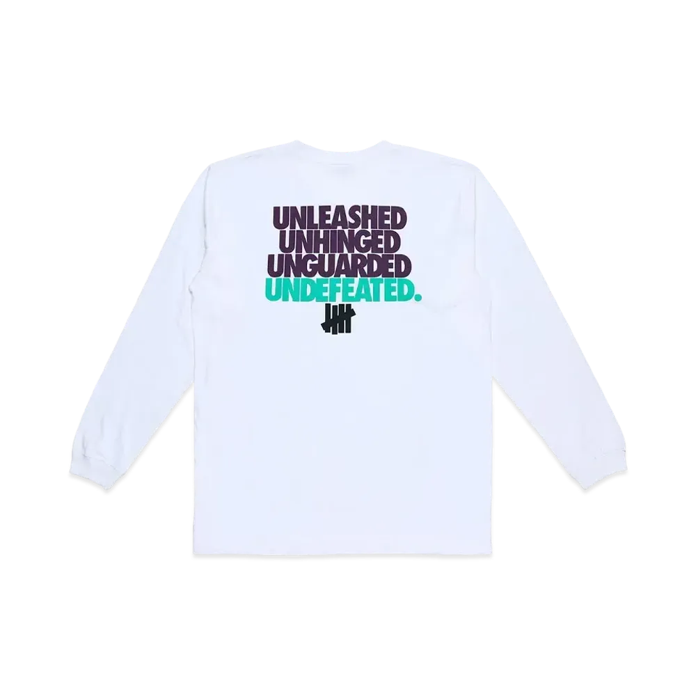 UNDEFEATED UNLEASHED L/S TEE - UL21007 "White"