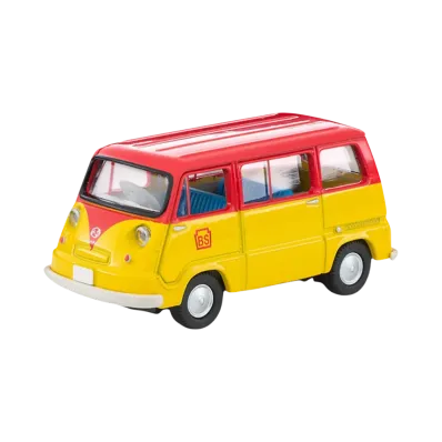 TOMYTEC "TOMICA LIMITED VINTAGE" 1/64 LV-27c Subaru Sambar Light Van (Bridgestone)