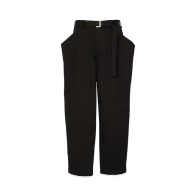 sacai Cotton Chino Pants "Black"