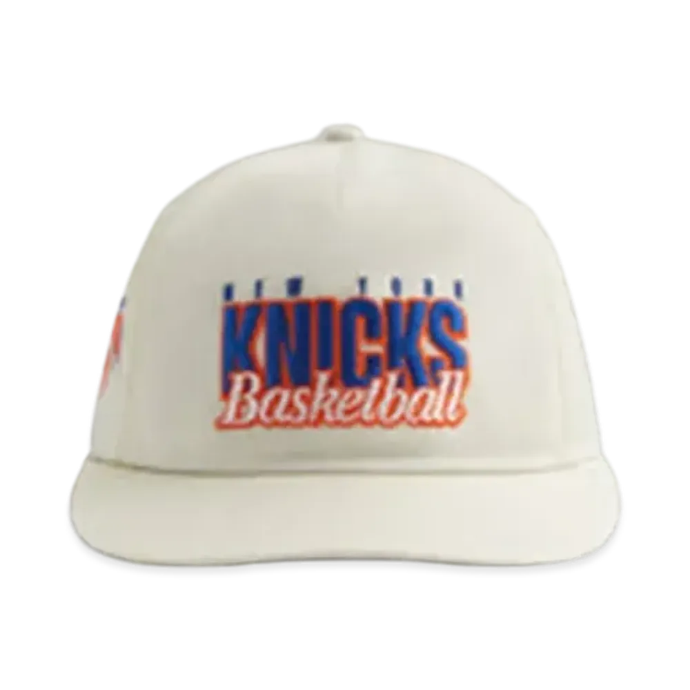 Kith x New Era x New York Knicks Wrinkle Nylon 9FIFTY Snapback "Sandrift"