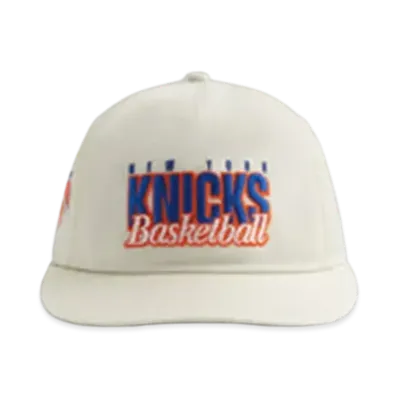 Kith x New Era x New York Knicks Wrinkle Nylon 9FIFTY Snapback "Sandrift"