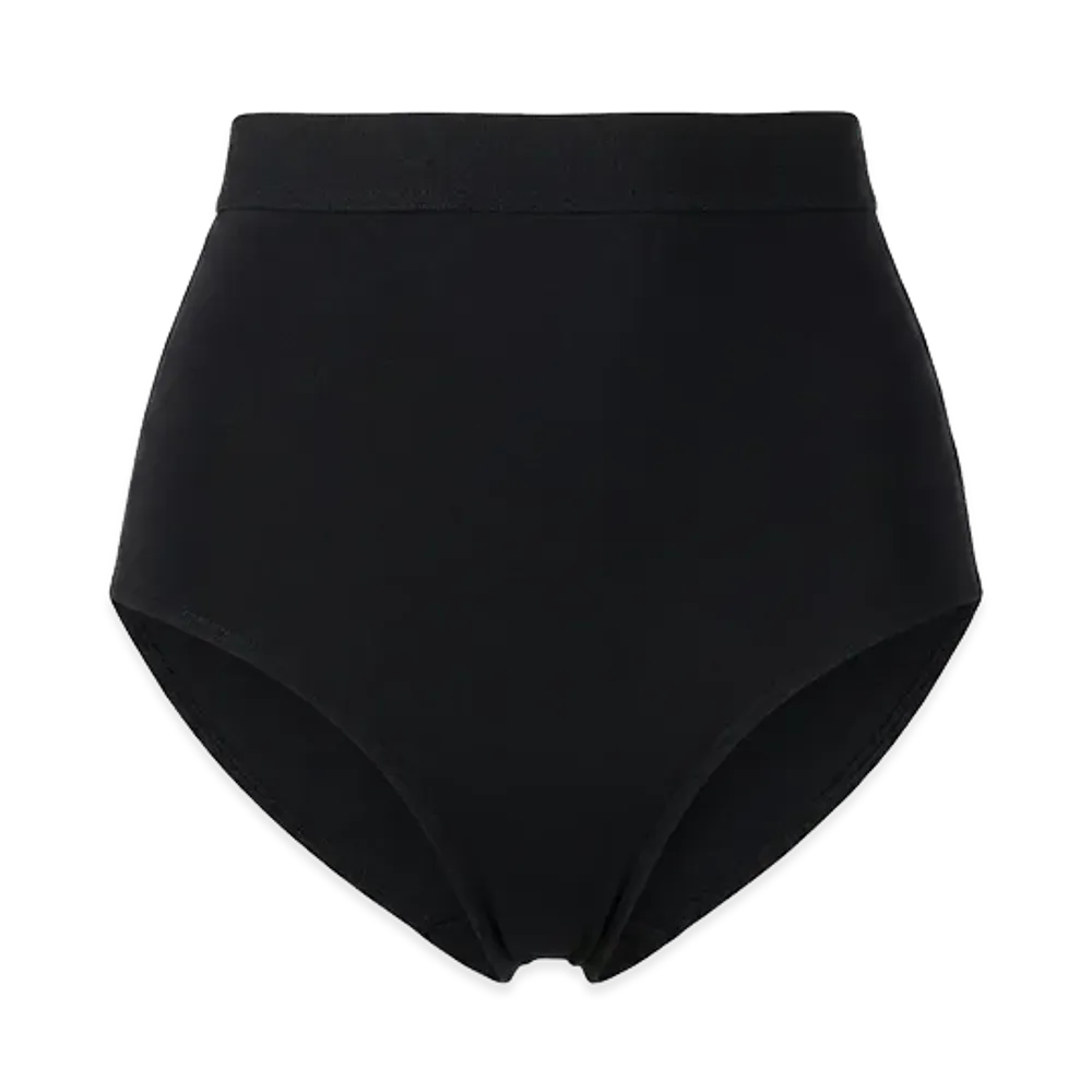 Rick Owens Women's High Waisted Shorts "Black"