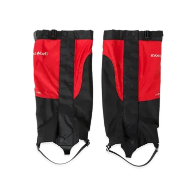 mont-bell Dry-Tec Alpine Spats "Red"