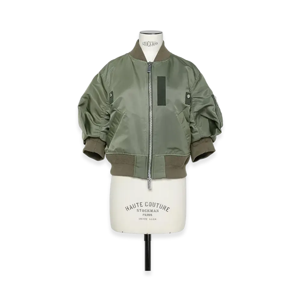 sacai Nylon Twill Blouson "Khaki"