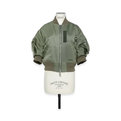 sacai Nylon Twill Blouson "Khaki"