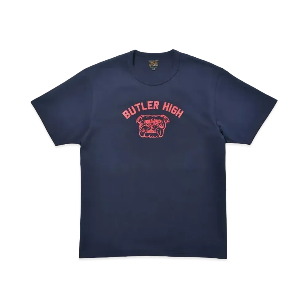 THE REAL McCOY'S Joe Mccoy Tee / Bulldog "Navy"