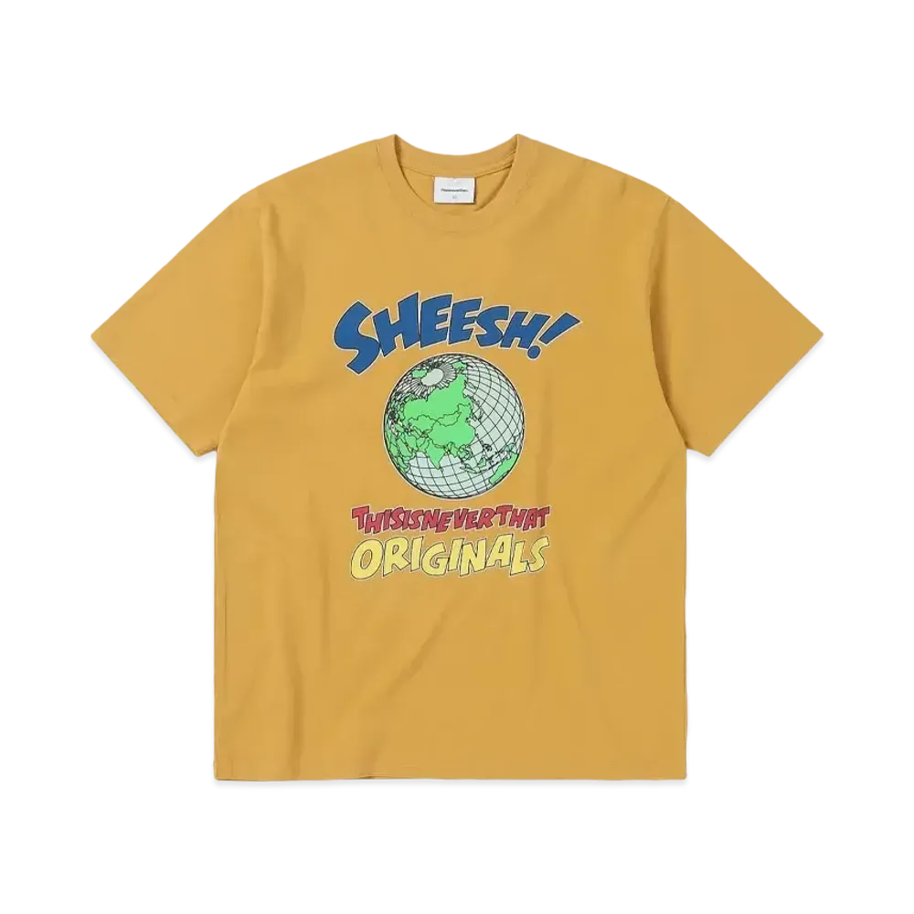 thisisneverthat Sheesh Tee "Mustard"