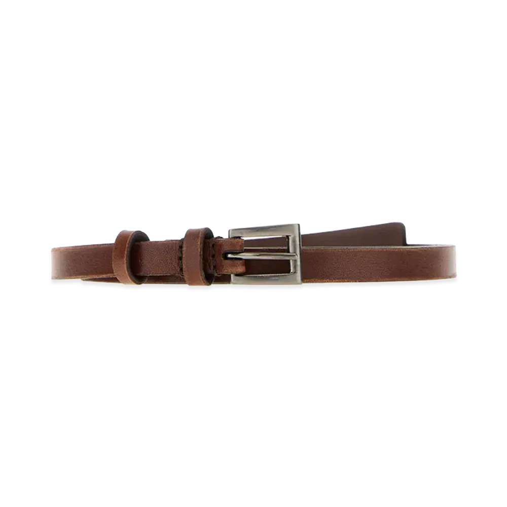 PRADA Women's Leather Belt "Brown"
