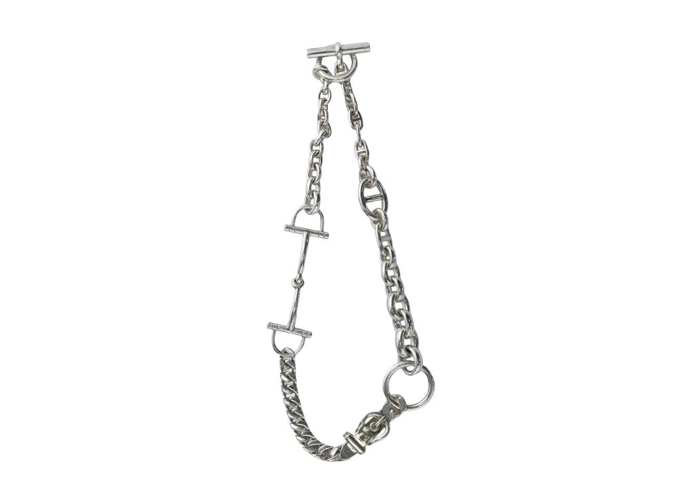 Hermes Pele Mele Necklace "Silver"