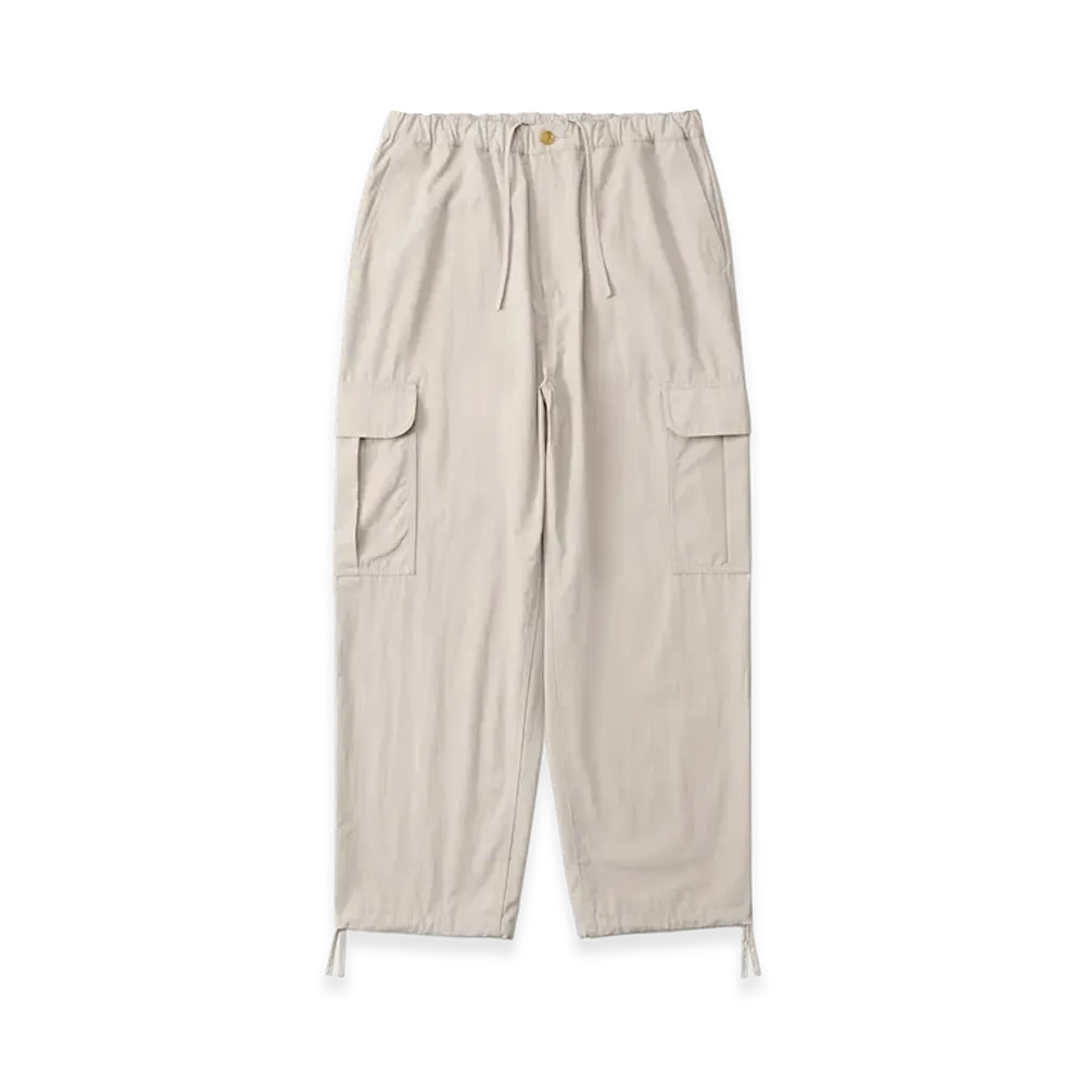 everyone Cotton Nylon Cargo Pants "Beige"