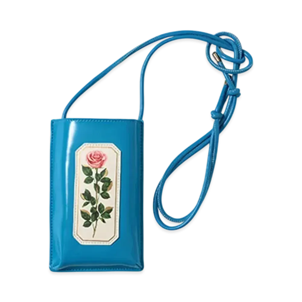 BEAMS COUTURE x RURU MARY'S Smartphone Shoulder "Blue"