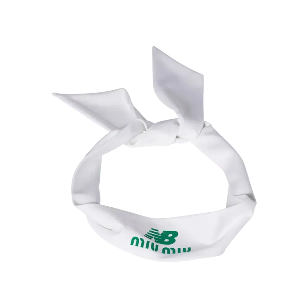 MIU MIU x New Balance Stretch Technical Jersey Band "White/Green"