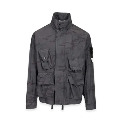 Stone Island Camouflage Jacket "Gray"