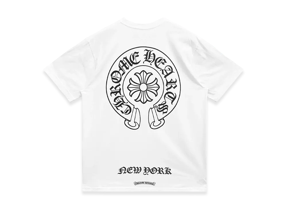 Chrome Hearts New York Limited Horseshoe S/S Pocket T-Shirt "White"