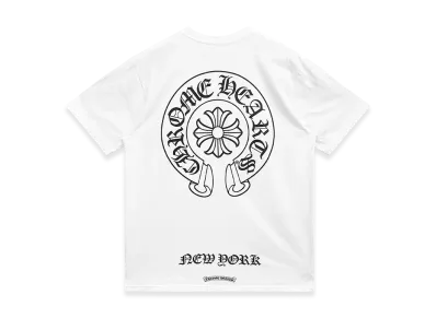 Chrome Hearts New York Limited Horseshoe S/S Pocket T-Shirt "White"