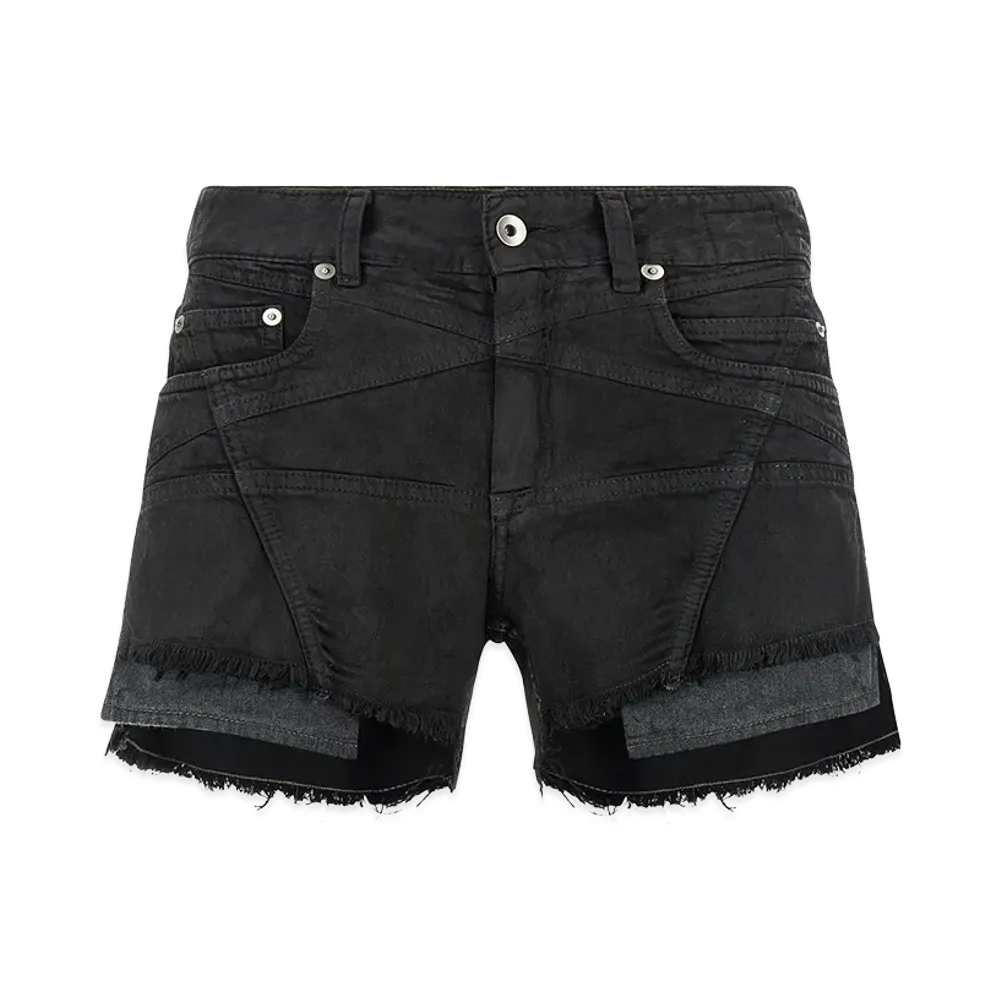 Rick Owens DRKSHDW Women's Lana Cut Offs' Shorts "Black"