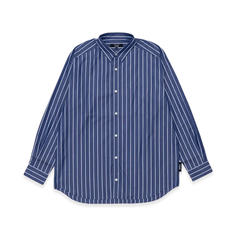 COMME des GARCONS HOMME Cotton Stripe "Nvy/Wht"