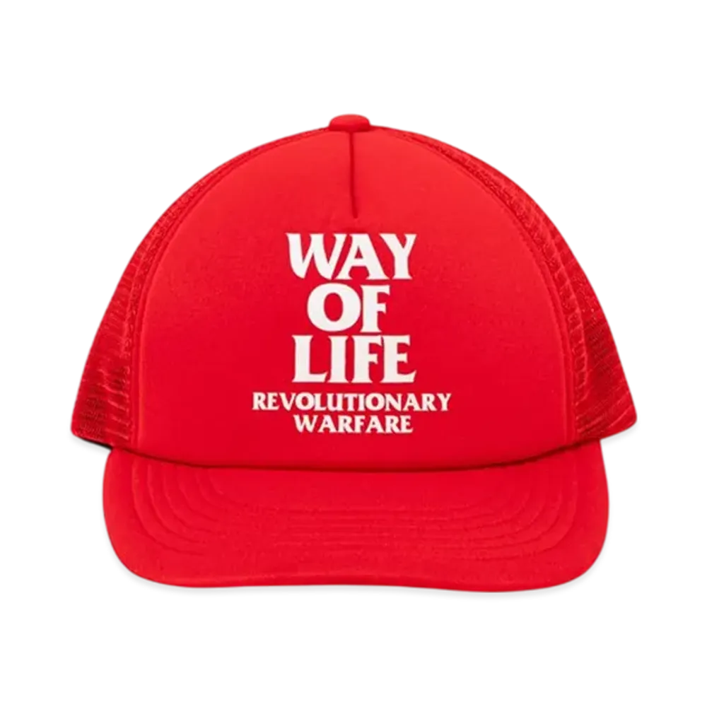 RATS Mesh Cap WAY OF LIFE "Red"