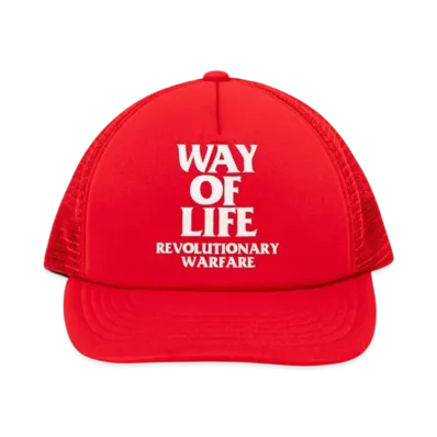RATS Mesh Cap WAY OF LIFE "Red"