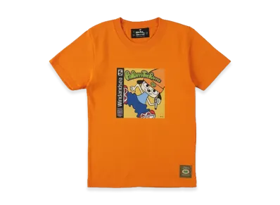 WIND AND SEA x Parappa The Rapper Kids Parappa Cover Tee "Orange"