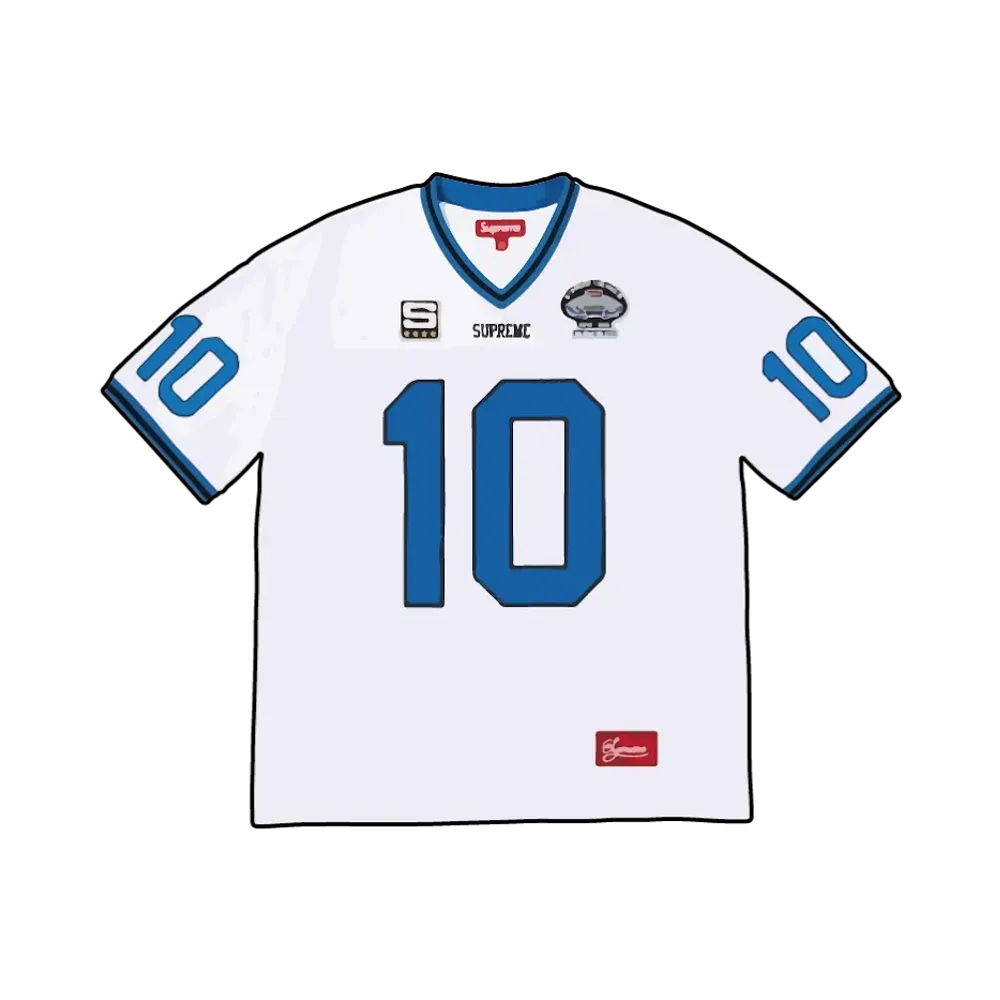 Supreme Find God Football Jersey "White"