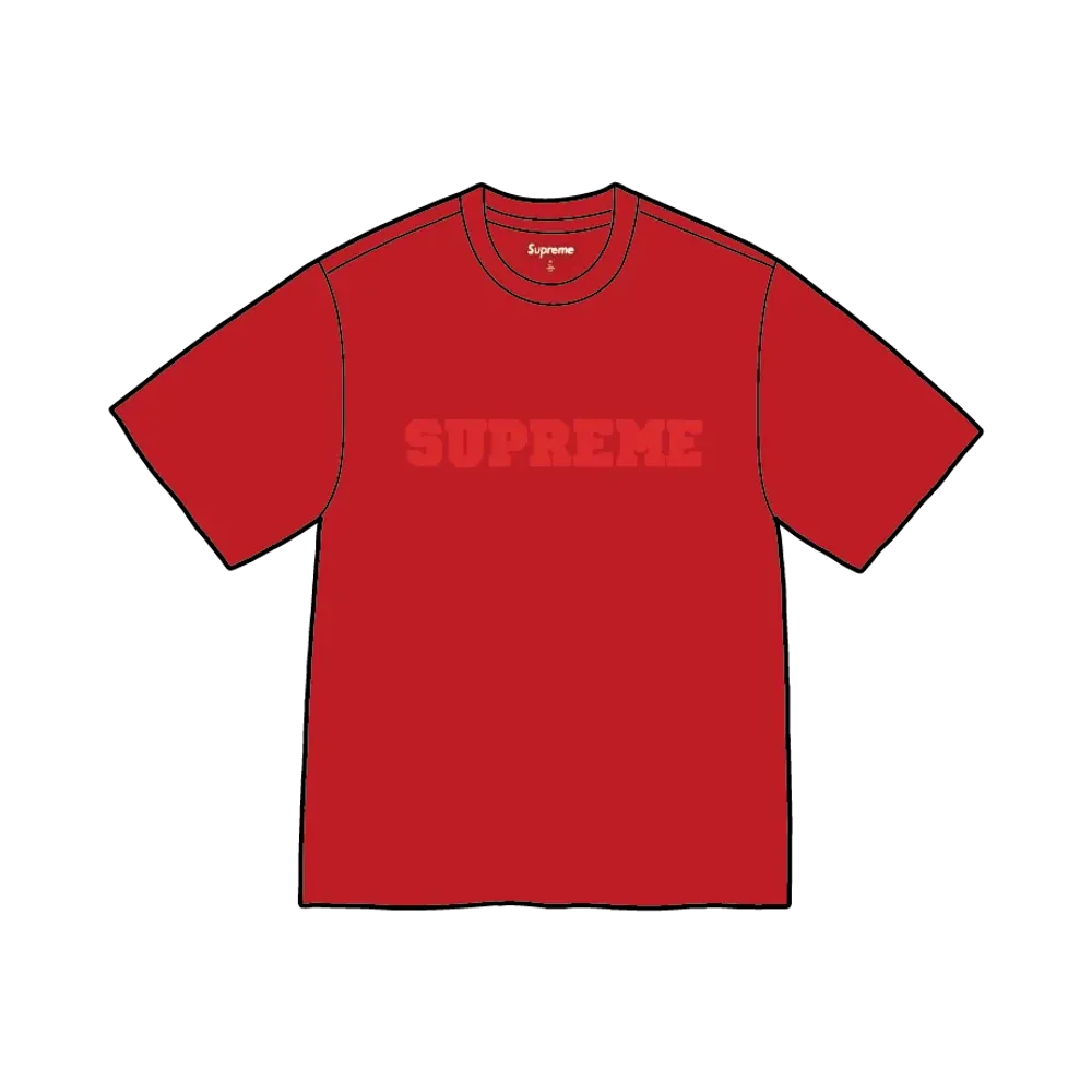 Supreme Collegiate Applique S/S Top "Red"